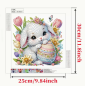 Preview: Diamond Painting Osterhase & Ei